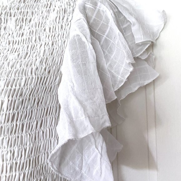 Zara White Fancy Top - Picture 5 of 11